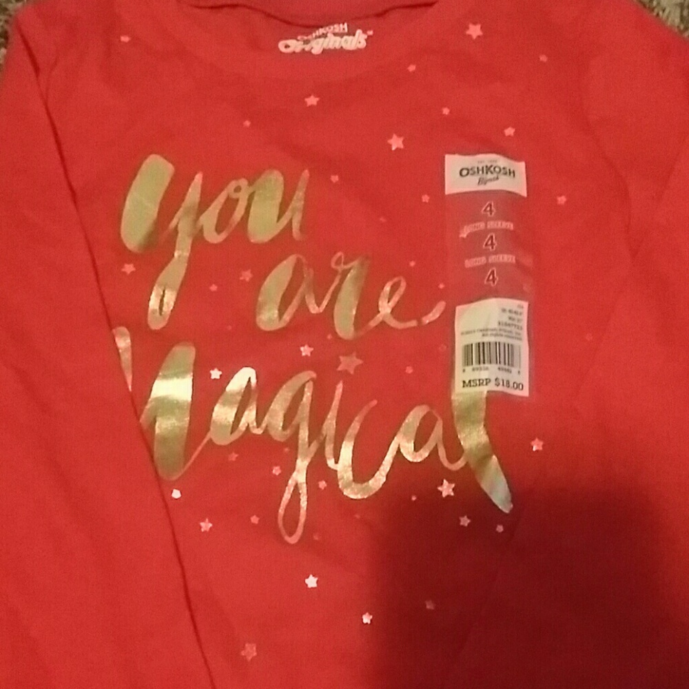 Girls Long Sleeve Shirt